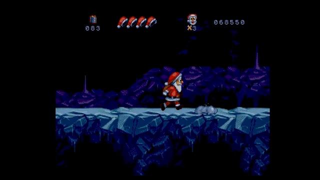 Daze Before Christmas - Mega Drive - game play 003 - Final смотреть онлайн