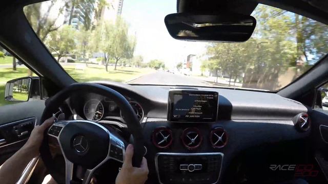 MERCEDES A45 STG2 360WHP| 100-200 / 0-100 / 1/8 / 1/4 / 1/2 MEIA MILHA MEDIÇÃO COM DRAGY MOTORSPORT