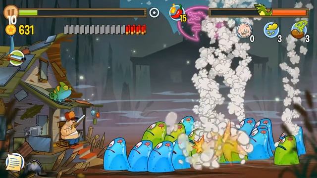 Swamp Attack - Challenge 66. Android Gameplay смотреть онлайн