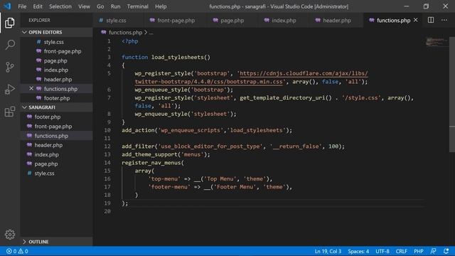 SIFIRDAN WORDPRESS TEMASI NASIL YAPILIR? (Adım Adım WordPress Tema Yapımı Rehberi) смотреть онлайн