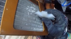 Как выпрямить соты радиатора. Часть 2