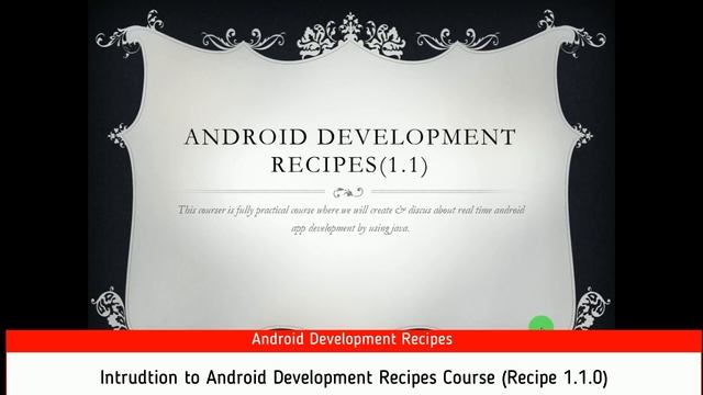 Introduction to android Development recipes course || Recipe 1.1 || Software Engineers World смотреть онлайн