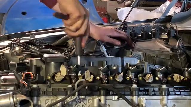 Як зняти форсунки М57, М47! Injectors M57! Заміна форсунки М57, М47! Форсунки бмв е60, е61, е39, е4