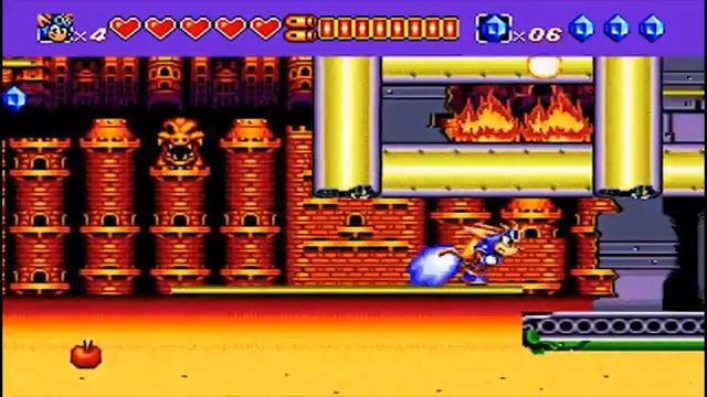 Sparkster: Rocket Knight Adventures 2 Sega/Genesis Прохождение смотреть онлайн