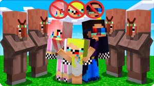 😰ПОЧЕМУ ЖИТЕЛИ ЗАПРЕТИЛИ НАС в МАЙНКРАФТЕ? ЧТО СЛУЧИЛОСЬ? НУБИК ШЕДИ ЛЕСКА