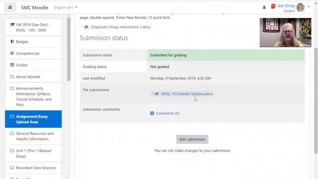 Deleting Uploaded Files On Moodle смотреть онлайн