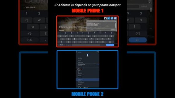 How to Play LAN Multiplayer in CS Source Mobile | using mobile hotspot