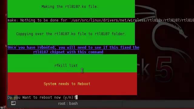 BT5 rtl8187 123 error fix for dummies and noobs смотреть онлайн