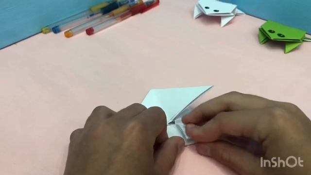 Как сделать прыгающую лягушку из бумаги смотреть онлайн