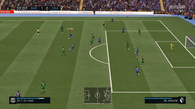 FIFA 22 КАРЬЕРА ЗА БАРСЕЛОНУ |#9 |★МАТЧ С РЕАЛОМ★ смотреть онлайн