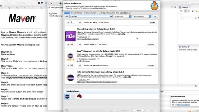 How to Install Maven in Eclipse IDE смотреть онлайн
