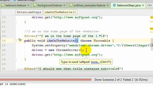 Lecture 8 : Cucumber Scenario Outlines in Java смотреть онлайн