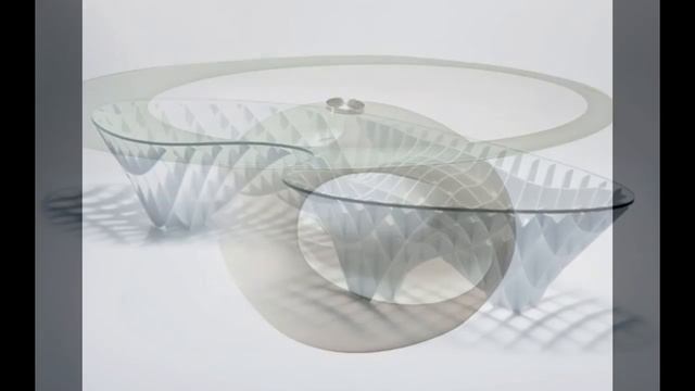 Оригинальные столы из стекла - смелый авангард в дизайне смотреть онлайн
