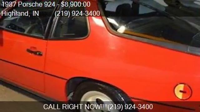 1987 Porsche 924 S 2dr Hatchback for sale in Highland, IN 46 смотреть онлайн