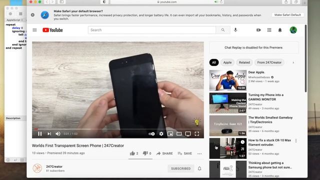 How to make a YouTube VIEW BOT for MacOS! смотреть онлайн
