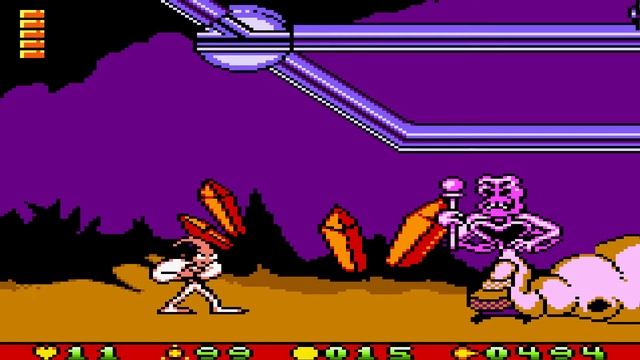 Earthworm Jim Menace 2 the Galaxy (GBC) - All Bosses смотреть онлайн