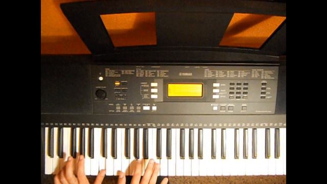 John Lennon - Imagine Piano tutorial - Yamaha PSR- E343 смотреть онлайн