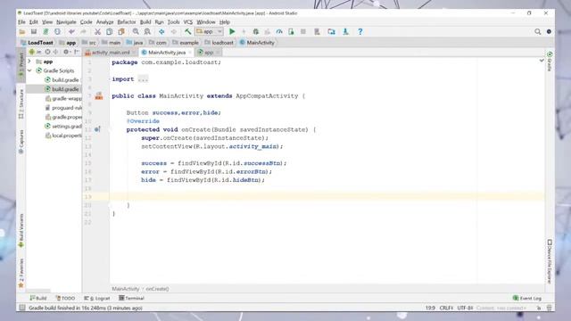 Toast with Progress Bar Android | Load Toast GitHub Library. смотреть онлайн