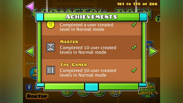 как получить все достижения в geometry dash смотреть онлайн