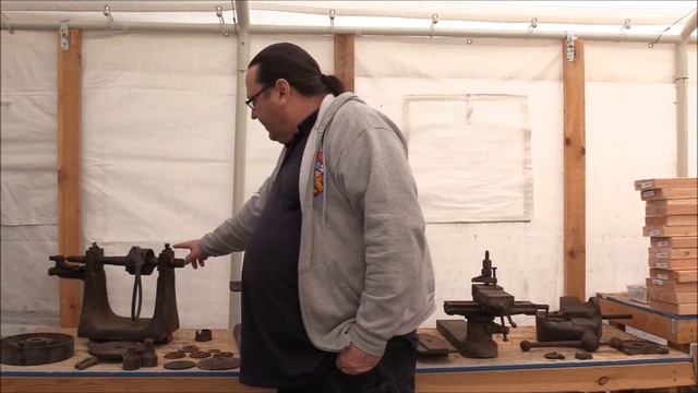 Restoration Of 200 Year Old Wood Lathe By Tracy Kidd - Part #1: The Parts