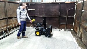 Отзыв владельца о снегоуборщике Huter 4100