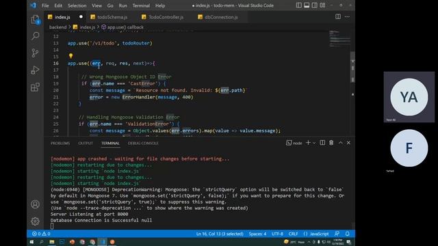 Error Handling in MERN Stack Application Express Error Handler (Part-2) смотреть онлайн