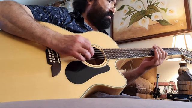 Alvarez AJ-80CE-12 String Acoustic Electric Guitar