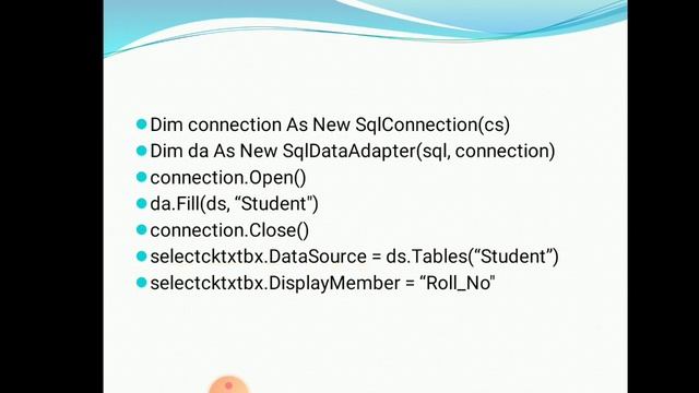 CS305 UNIT 6 data binding in ado.net topic 6.9 смотреть онлайн