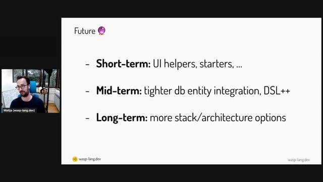 Why the Ultimate Web Framework Will be a Language (DSL) - Intro to Wasp by Matija Sosic смотреть онлайн