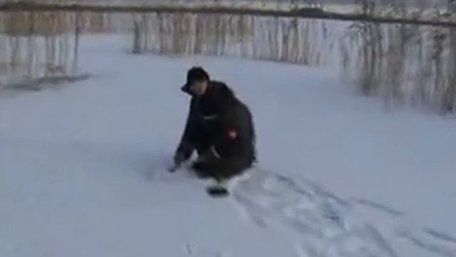 Зимняя рыбалка озеро Улагач смотреть онлайн