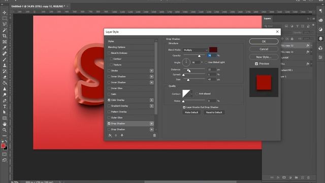3D TEXT EFFECT IN PHOTOSHOP + PSD FILE | PHOTOSHOP TUTORIAL 2023 смотреть онлайн