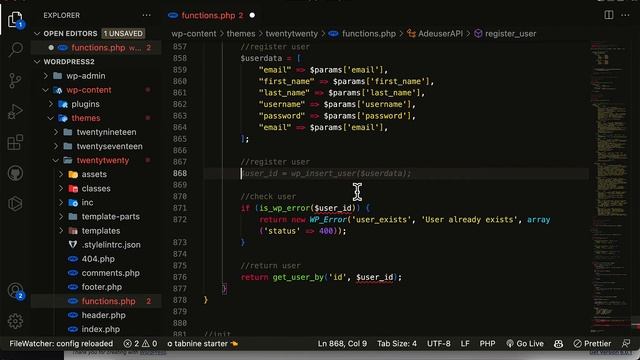 Complete WordPress User API - Part 2 смотреть онлайн