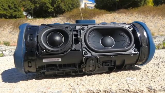 Бас тест JBL CHARGE 5 (видео с канала pasha es) смотреть онлайн