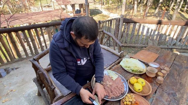 Азербайджанский долма из капусты | 4 K #dolma #долма смотреть онлайн