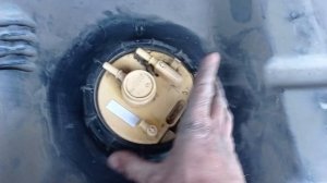 MITSUBISHI COLT Replacing fuel pump filter | How to remove the gas tank yourself