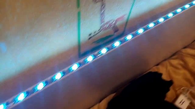 обзор моей разноцветного светодиодного ленты RGB! смотреть онлайн