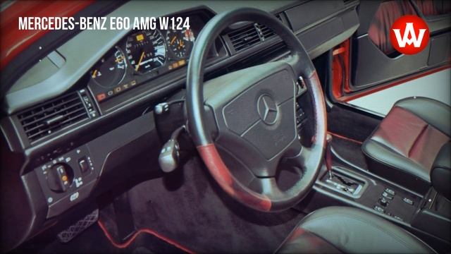 W124 Mercedes-Benz E60 AMG The Most Rare Sedan 124 Series, 1995