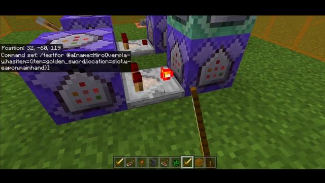 How to make a Fire Sword Sweep Power in Minecraft【Command Blocks】 смотреть онлайн