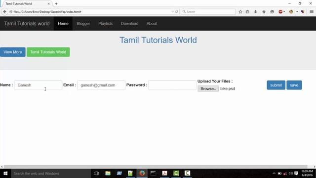Advance Bootstrap Tutorial in Tamil- Inline Forms in_HD смотреть онлайн