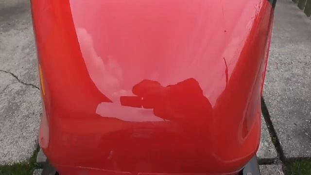 Honda CBF125 - Tank Pad Installation