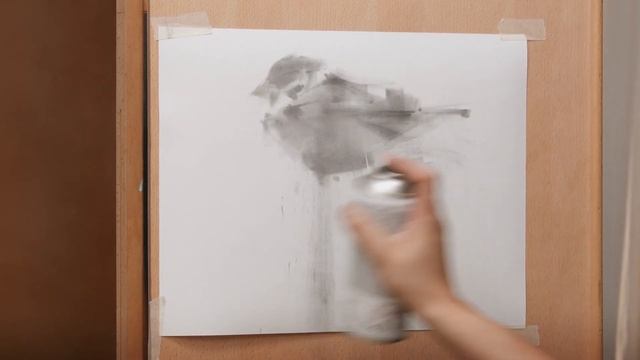 expressive drawing with charcoal.Art course by Tianyin Wang смотреть онлайн