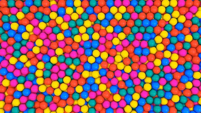 Falling Ball Green Screen Effect | Colorful Ball Chroma Key in 4K смотреть онлайн
