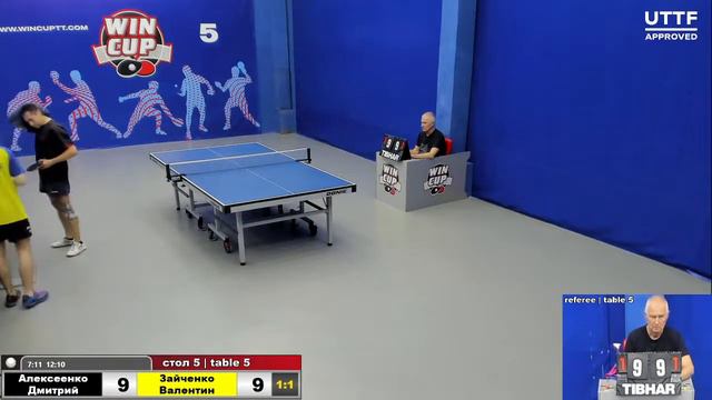 10:00 Алексеенко Дмитрий 2-3 Зайченко Валентин cтол 5 ЮГ-2 27.05.21 смотреть онлайн