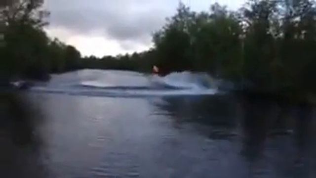 На буране по озеру. смотреть онлайн