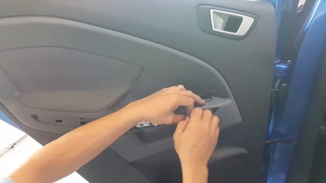 Ford ecosport / rear door panel removal / jeff tan tutorial смотреть онлайн