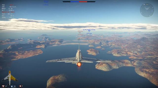 War Thunder (EN/JP) Assault Air Mission #054 [FJ-4B] смотреть онлайн