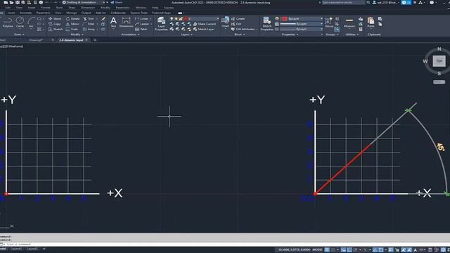 AutoCAD 2022 บทที่2 การสร้างกระดาษ และ แถบ Statusbar смотреть онлайн
