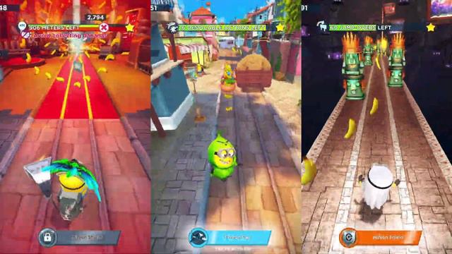 Minion Rush Carnival Carl VS Ghost VS Green смотреть онлайн