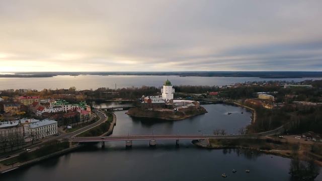 VYBORG. MONREPOS PARK // AERIAL CINEMATOGRAPHY (4k)