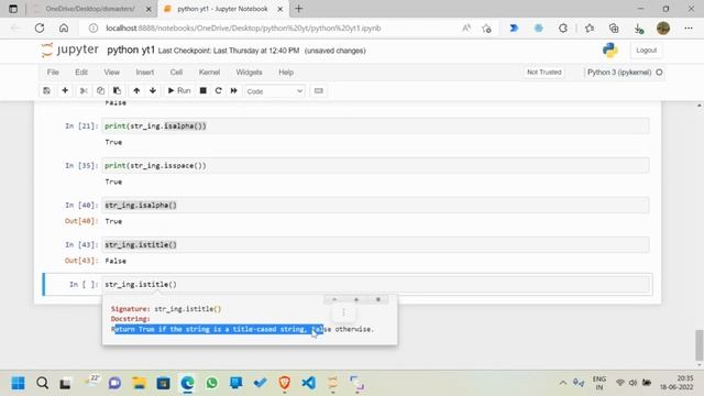 Python Boolean Type's | Python Tutorials | Python Tutorial Video's 2022. #python#python3#trending1 смотреть онлайн